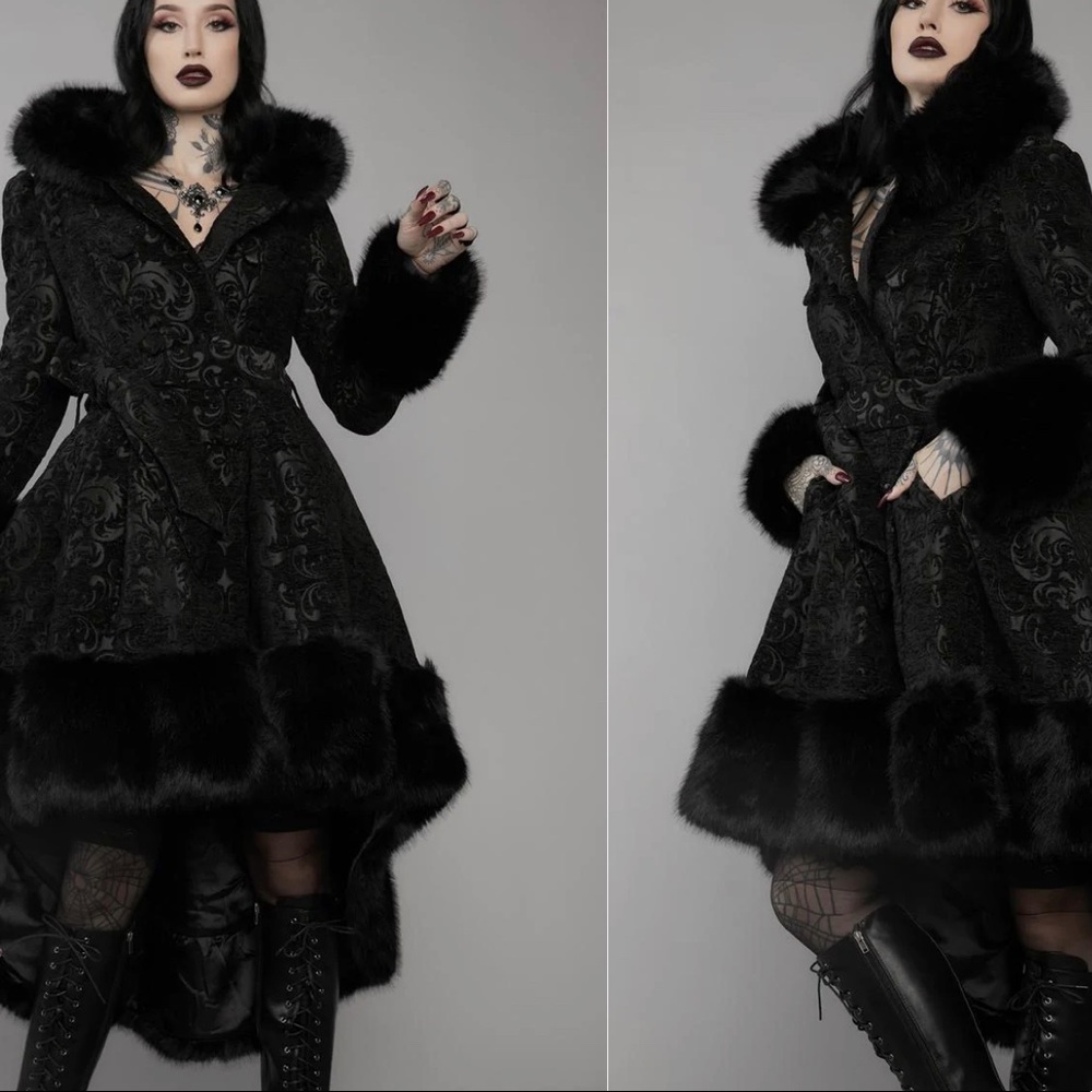 ISO!!! Haunted Hills brocade high low coat dollskill